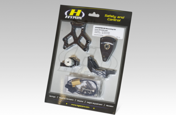 Steering Damper Mounting Kits Black