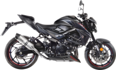 Lv One Evo Stainless Steel Slip-on Muffler Black
