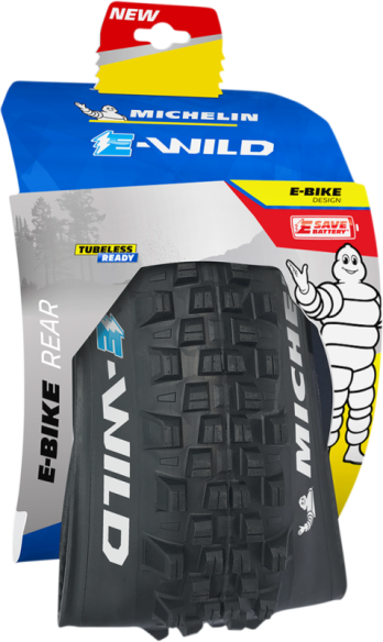 E-wild Bicycle Tire Black