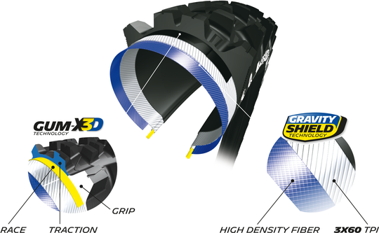 Wild Enduro Competition Gum-x 27.5 X 2.80 Front Black