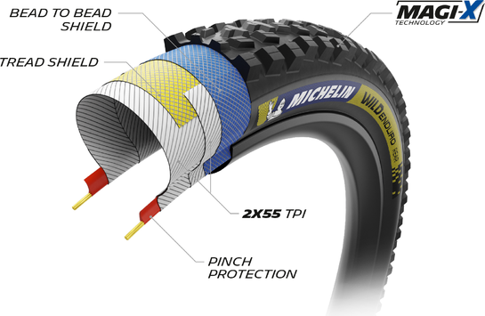 Wild Enduro Racing 29 X 2.40 Rear Dark Black