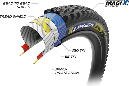 Dh 16 Racing 27.5 X 2.40 Black