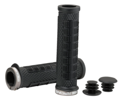 Mountain Bike Lock-on Grips Black