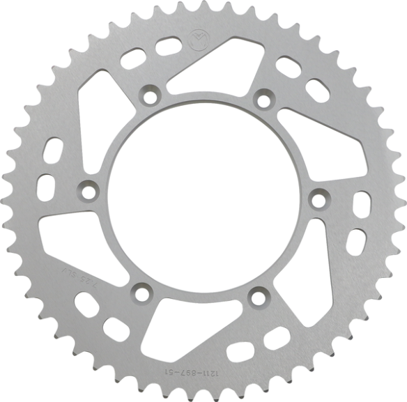 Rear Aluminum Sprocket Silver