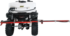 140'' Sprayer Boom Silver