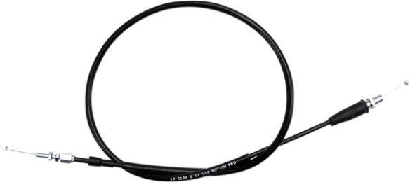 Black Vinyl Throttle Cable Black