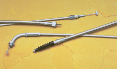 Armor Coat Stainless Steel Clutch Cable Silver