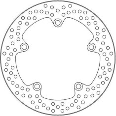 Halo Series Rear Rotor Stainless Steel