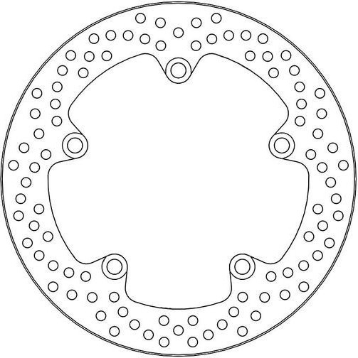 Halo Series Rear Rotor Stainless Steel