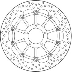 Halo Series Floating Rotor Black