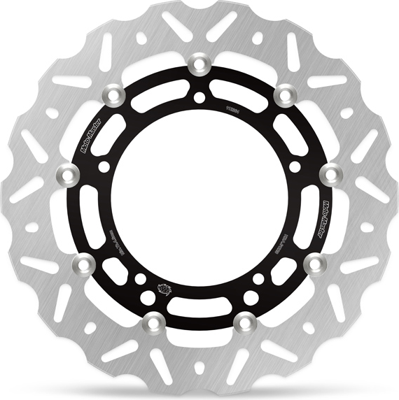 Nitro Series Brake Disc Black, Silver