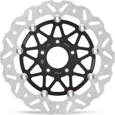 Nitro Series Floating Rotor Black, Silver