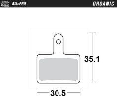 Organic Brake Pad