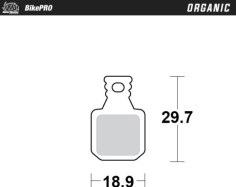 Organic Brake Pad