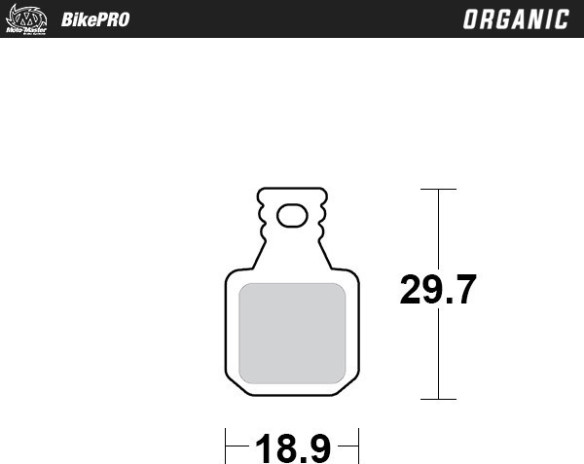 Organic Brake Pad