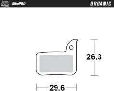 Organic Brake Pad