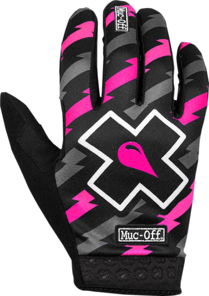 Rider Bicycle Gloves Gray, Pink