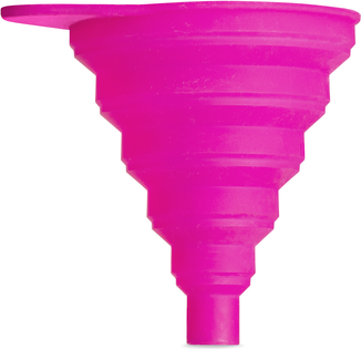 Collapsible Silicone Funnel Pink