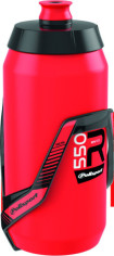 R550 Water Bottle+ Pro Evo Bottle Cage Red