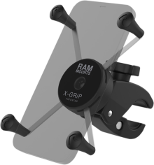 X-grip Large Phone Mount With Low-profile Tough-claw Black