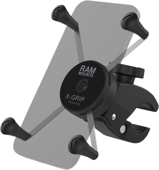 X-grip Large Phone Mount With Low-profile Tough-claw Black