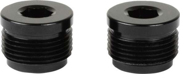 Revo-f Pedal End Caps Black