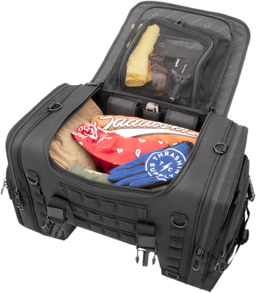 Ts3200de Tactical Seat Tunnel Bag Black