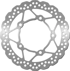 Brake Rotor Standard Contour Silver