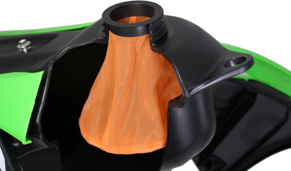 Universal Fuel Filter Black, Orange