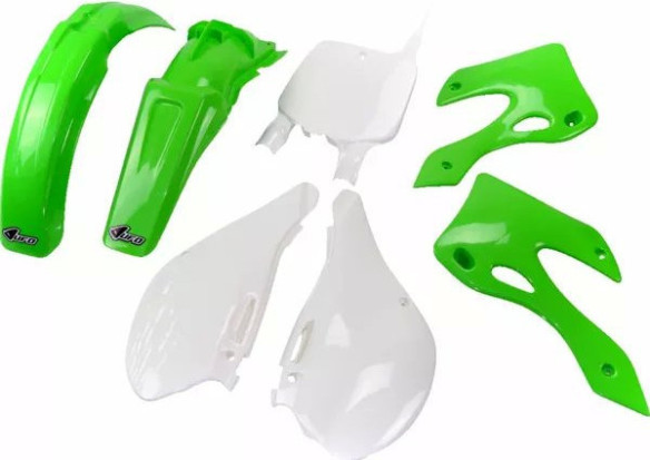 Full Body Replacement Plastic Kit Green, White