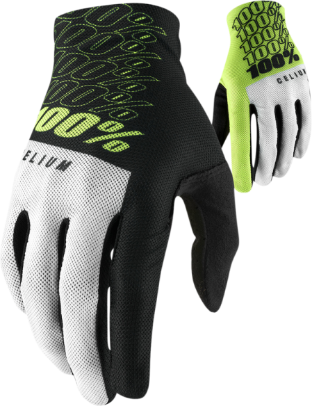 Celium Gloves Yellow, Black