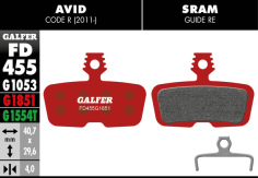G1851 Advanced Brake Pads