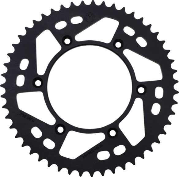 Rear Aluminum Sprocket Black