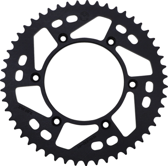 Rear Aluminum Sprocket Black