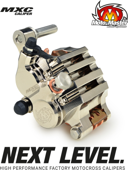 Mxc Brake Caliper Silver, Polished