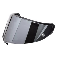 Viziera Casca Pista/Corsa Iridium Silver