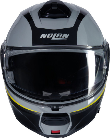 Casca Moto Flip-Up N100-6 Incognito 346 Grey/Yellow