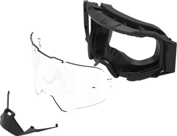 Ochelari Moto MX/Enduro Velocity 5.5 Clear 83 VLT Negru