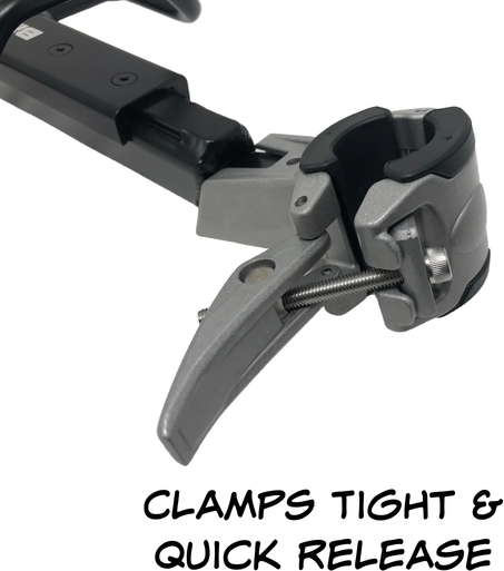 Ez Clamp Rear Rack Black