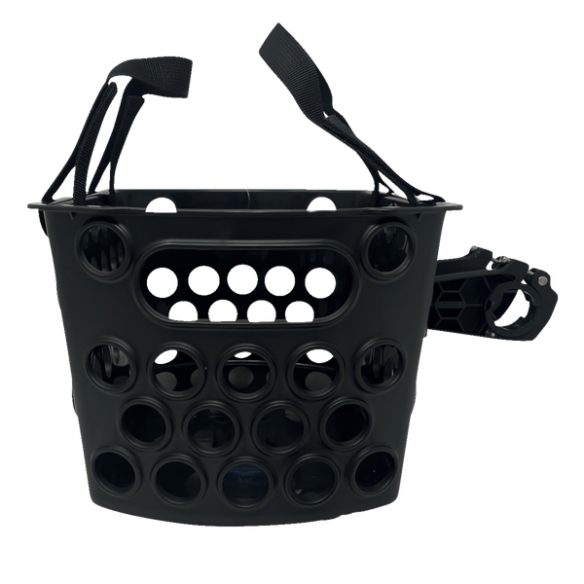 Bessie Front Basket Black