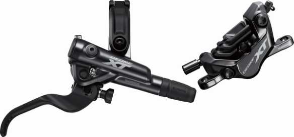 Deore Xt Bl-m8100 + Br-m8120 Rear Disc Brake Kit Black