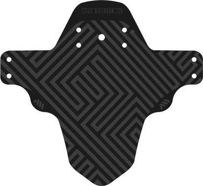 Mud Guard Maze Black, Gray
