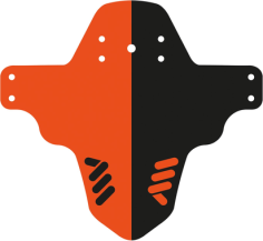Mud Guard Black, Orange