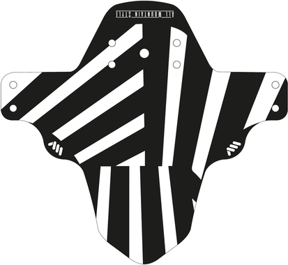 Mud Guard Reflective Dazzle Black