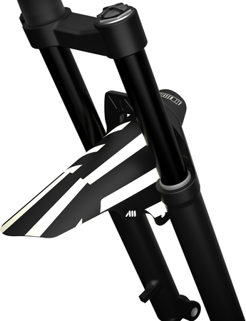 Mud Guard Reflective Dazzle Black