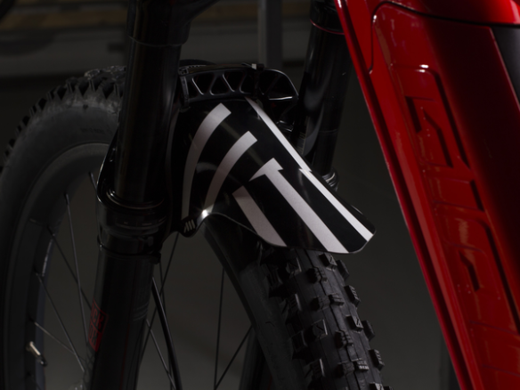 Mud Guard Reflective Dazzle Black