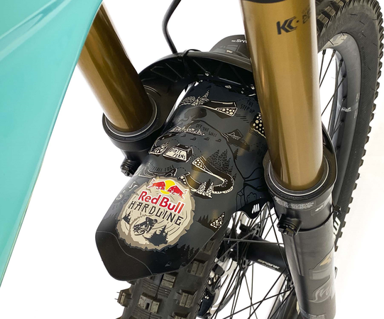 Mud Guard Red Bull Hardline Black, Gray