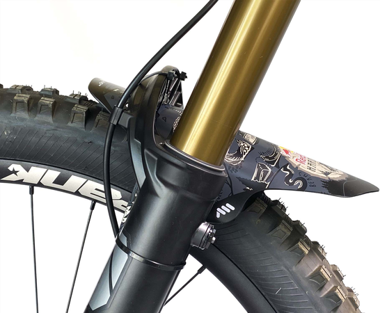 Mud Guard Red Bull Hardline Black, Gray