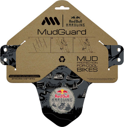 Mud Guard Red Bull Hardline Black, Gray