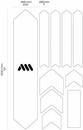 Frame Guard Extra Protection Zebra Clear